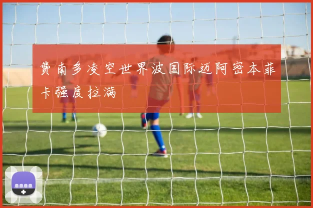 费南多凌空世界波国际迈阿密本菲卡强度拉满